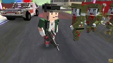 BLOCKAPOLYPSE Zombie Shooter: Running From Zombies to Survive | What to pack to stay Safe in Bunker?
