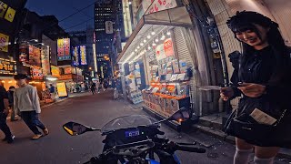 [5.3K] Tokyo | Gadis, Naik Sepeda Motor, Makanan, UruseiYatsura | POV Jepang