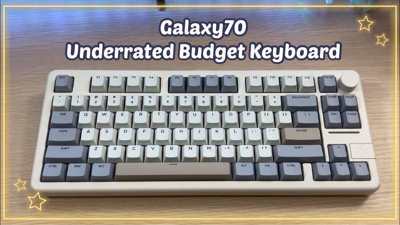 Epomaker Galaxy70 | Huano Blossom Odyssey | Underrated