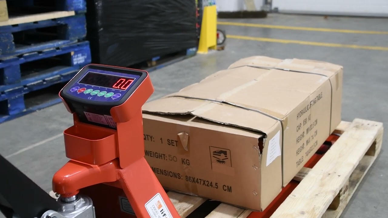 Weigh Scale Pallet Truck.  WH-25ES