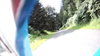 Team Rooket gravity Bike second run at Dalby Forest, North Yorkshire