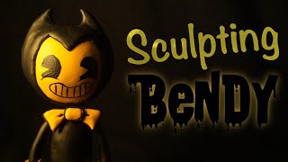 Sculpting Bendy From Polymer Clay- A Collab With Andrews Clay Creations And More