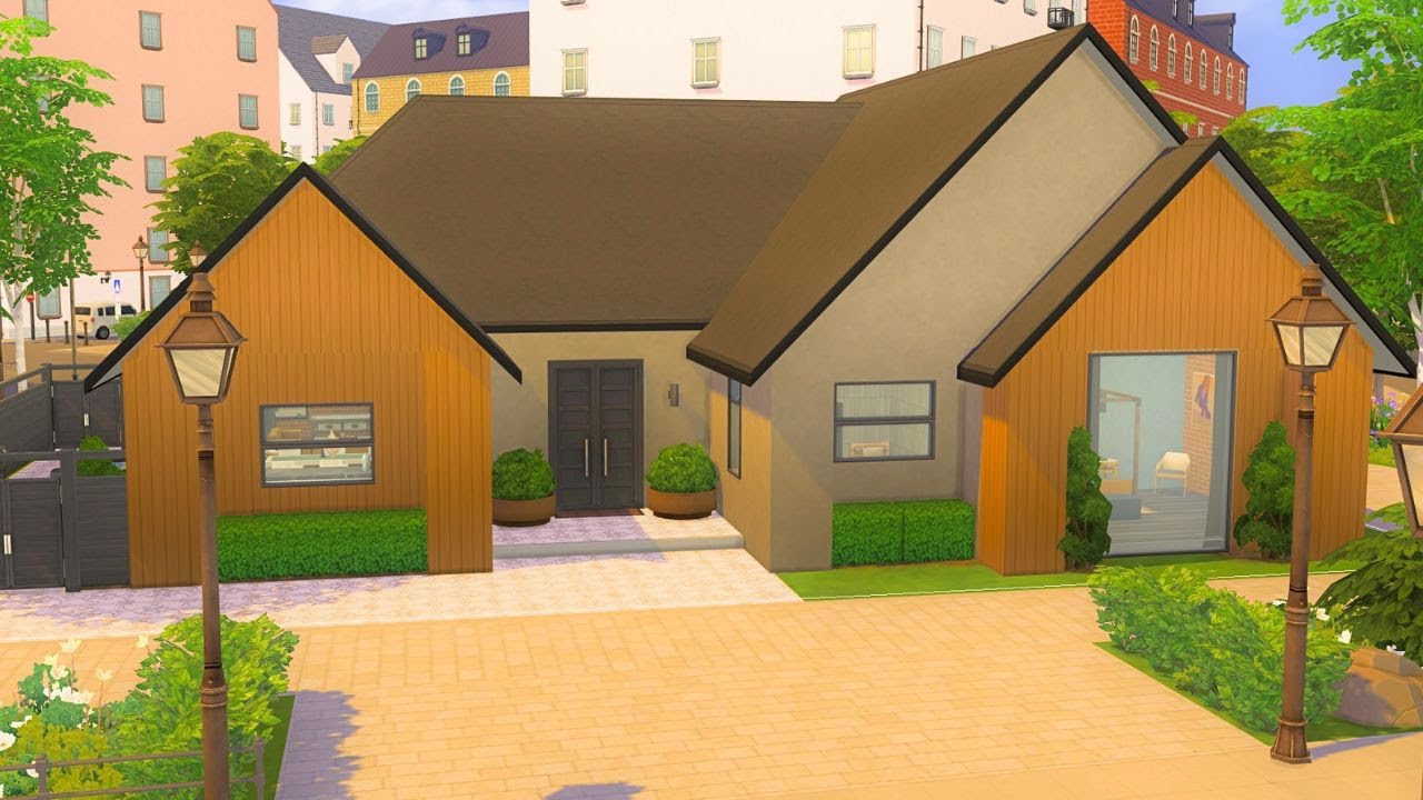 Industrial Nordhaven Family Home/ The Sims 4 Speed Build - No CC