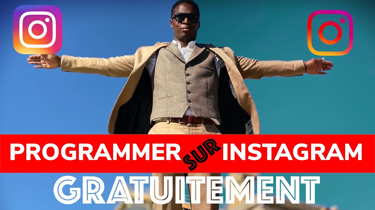 Programmer un post sur instagram Programmer un post sur instagram  YouTube