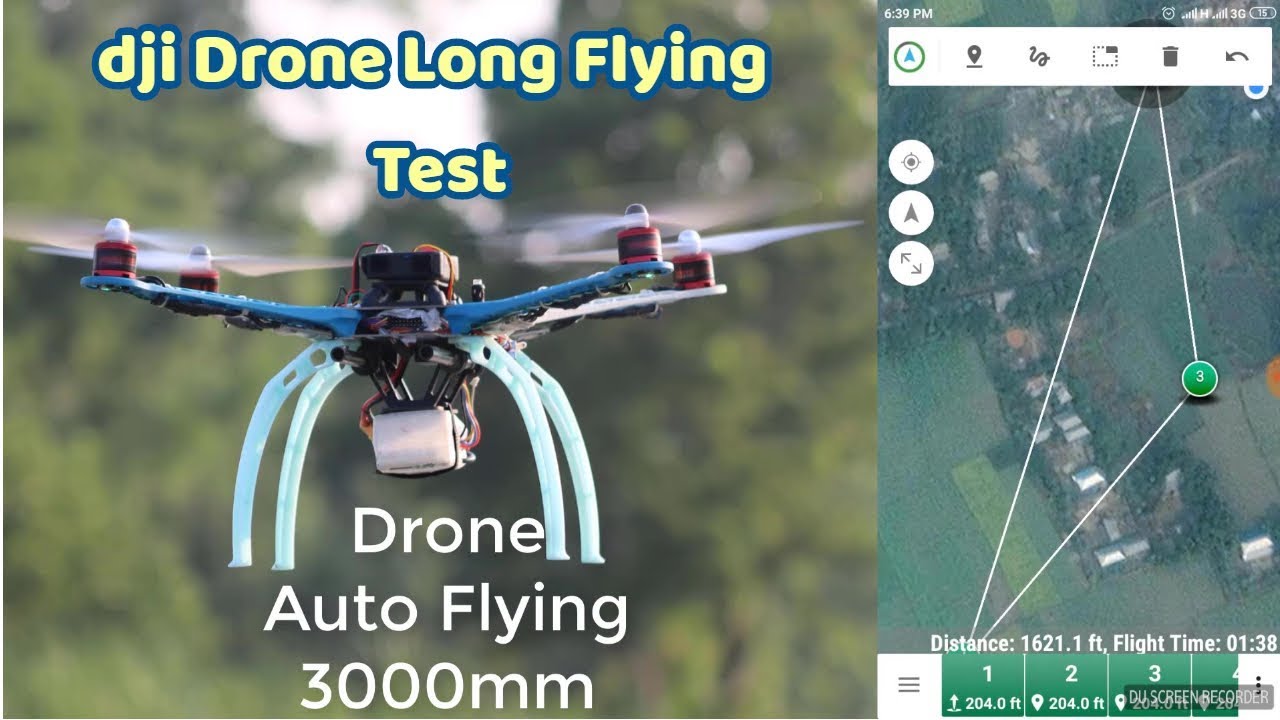 dji Drone High Long Flying Test for Pixhawk PIX4