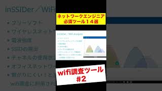 Wifi調査ツール２ ネットワークエンジニア必須ツール14選