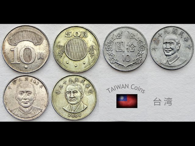Taiwan Dollars coins | HIDDEN Security features | TAIWAN - ASIA