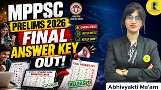 MPPSC 2026 Final Answer Key जारी | Cut Off कितना जा सकता है?