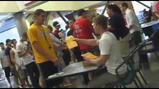 Fraternity Bid Day 2009