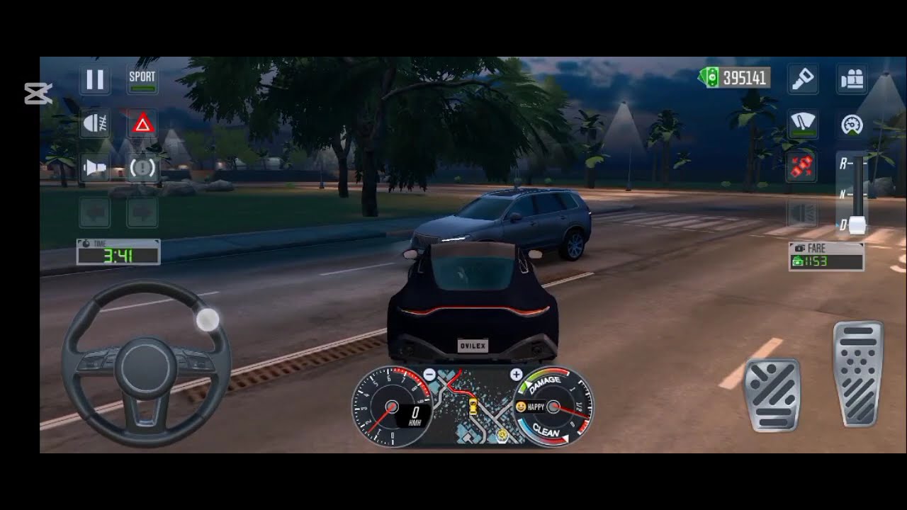 Parvite Super car texi derive game Mobile  part 78