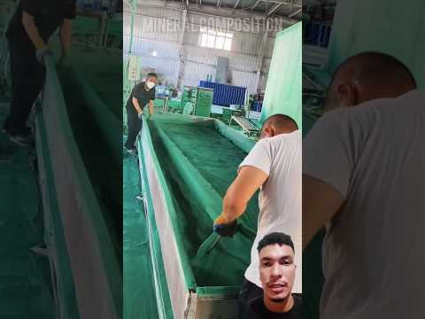 طريق تقوية الحديد بي مسحوق الرمل ملون العلم اختراعات  