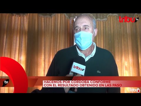 LAS VARILLAS: HACEMOS POR CÓRDOBA CONFORME CON EL RESULTADO OBTENIDO EN LAS PASO.