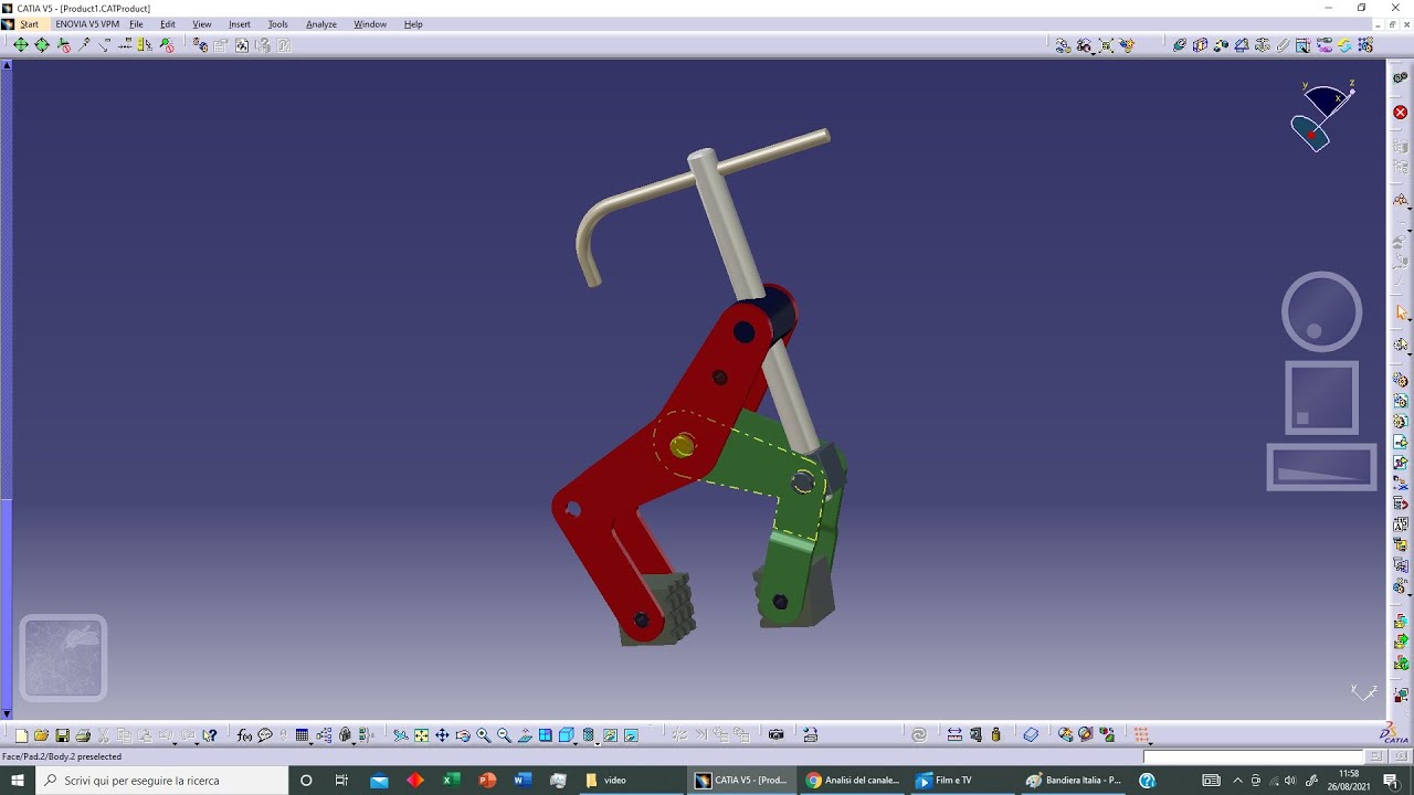 Manual Clamp 010:  Assembly