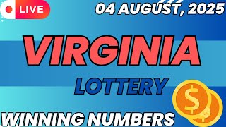 Virginia Day Lottery Results For - 04 Aug, 2025 - Pick 3 - Pick 4 - Pick 5 - Powerball - Cash4Life