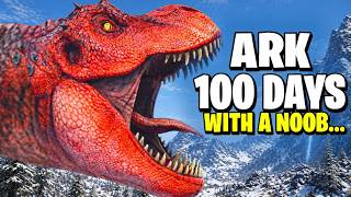 100 Days to Beat ARK With My Noob Girlfriend