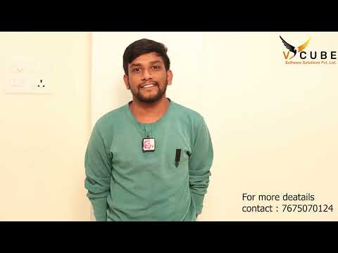 Python Full Stack Student review | V CUBE Software Solutions Pvt. Ltd. Kphb