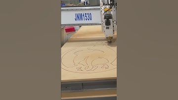 Wood cutting by cnc router machine #cncrouter #cnc #cncrouter #cnccuttingmachine