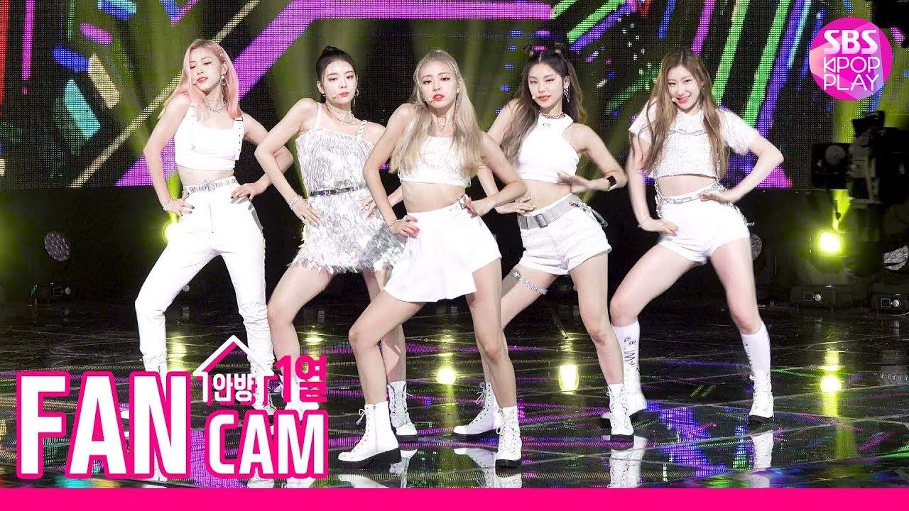 [안방1열 직캠4K] 있지 'ICY' 풀캠 (ITZY FanCam)│@SBS Inkigayo_2019.08.25