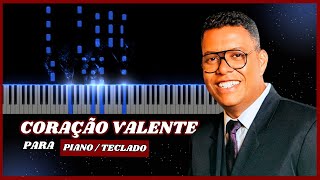 Tutorial (PIANO TECLADO) Coração Valente - Anderson Freire | Piano Cover Tutorial