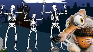 Ice Age 5 Squirrel Scary Skeleton Dance Cartoon For Children Halloween Full Movie