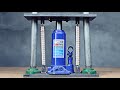 Amazing Homemade Portable Hydraulic Press || Mini Hydraulic Press Machine