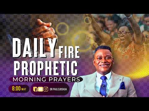 Prophetic Morning Prayers : Daily Fire |EP 1104| Live with Paul S. Joshua