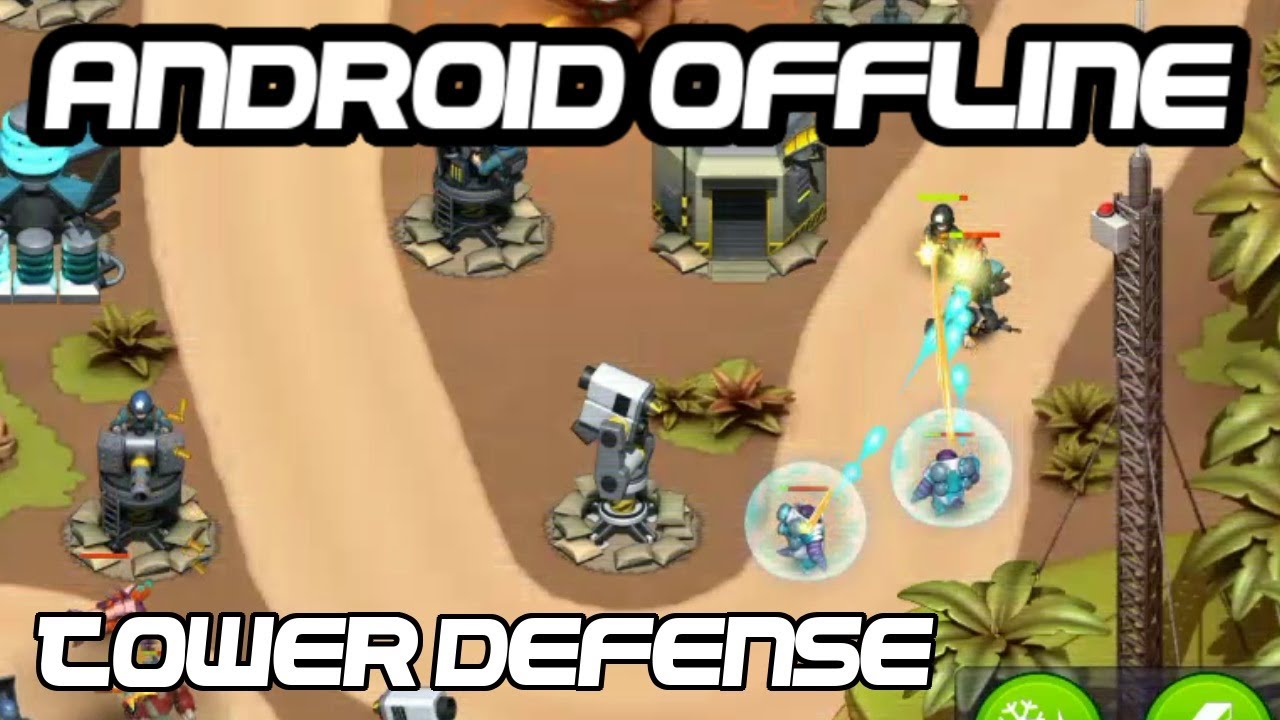 Alien Creeps (Android Gameplay Highlights) Offline | Sci-Fi Tower Defense | 100MB