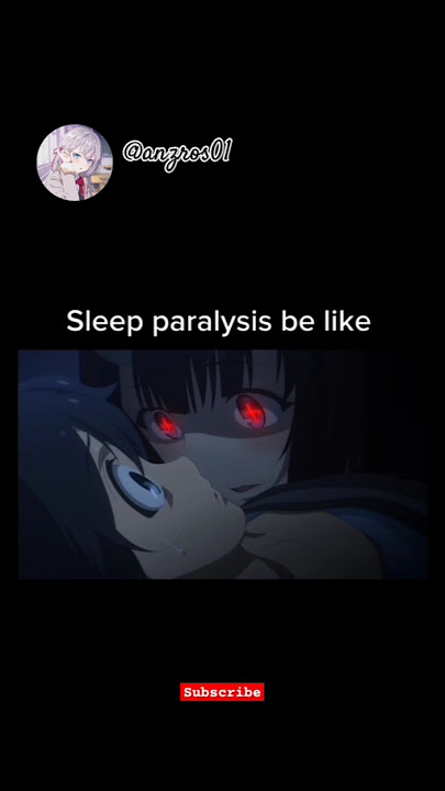 I want this sleep paralysis✨💀 #shorts #relatableanime #fyp