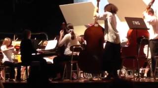 String explosion clip