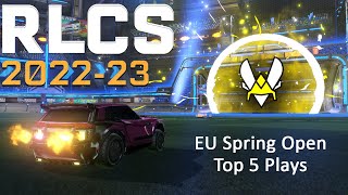 EU Spring Open Top 5 Plays Mini Montage | RLCS 2022-23
