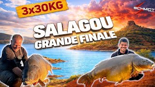 3 x 30kg on the Salagou 😱 Only from a folding chair! | Carp fishing in France❗️