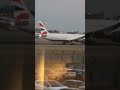 British Airways taking off at Heathrow