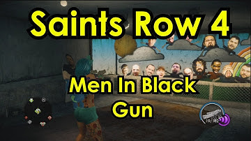 Saints Row 4 Easter Egg - Men In Black Tiny Pistol Secret Weapon (HD)