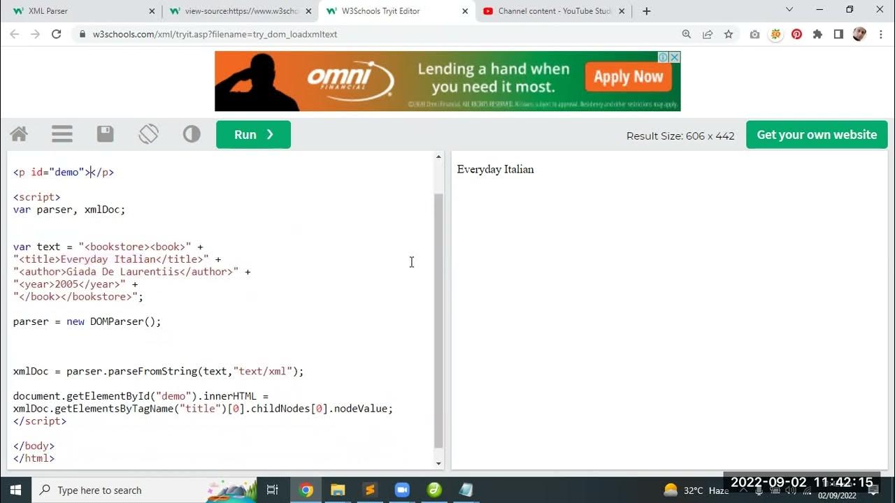 XML Parser, Parsing a Text String, XML Parsing Text Examples Explained ...