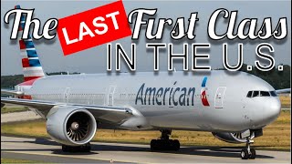 American Airlines FLAGSHIP FIRST to India!