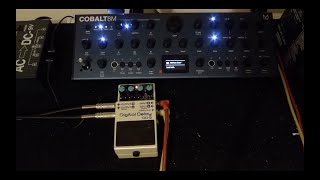 Modal Electronics Cobalt8 & Boss DD8 Digital Delay