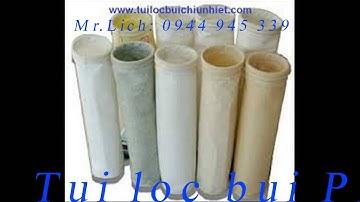 Ống lọc bụi, Túi lọc bụi miệng dây rút, Ống lọc bụi gỗ.