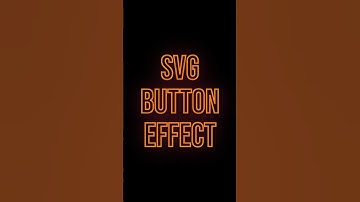 SVG Button Hover Effect | Html Css #html #css #shorts #youtubeshorts #education #javascript