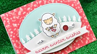 Intro to Baaah Humbug   2 cards from start to finish
