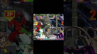 MvC2: Romneto - Magneto + Tron (proj) Kills Point then Reverse Trijump Assist Kill .:7.30.26:.