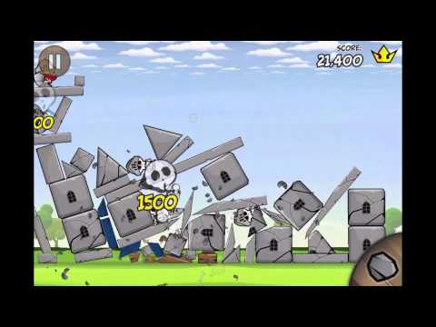 Siege Hero Fortress age Level 54 gold crown Walkthrough video gameply tutorial Iphone 4