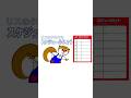 【リスのクルクル スケジュール表】#育児