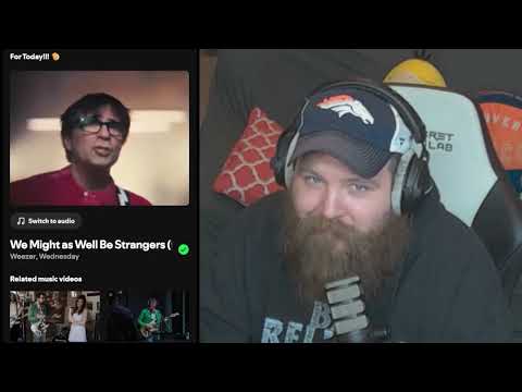 Weezer - We Might as Well Be Strangers ft. Wednesday  //  TRACK REACT