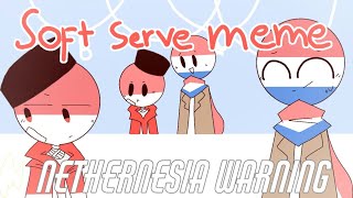 Soft serve meme / / nethernesia warning 💙❤ screenshot 2