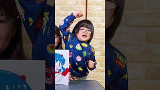 スゴいイラストモノマネ3選  #art #funny #shorts