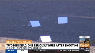 2 men dead, another seriously hurt after south Phoenix shooting