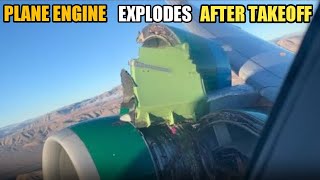 Plane Engine Explodes After Takeoff | Aviation Dose | Weekly Dose Of Aviation | Dose Of Aviation