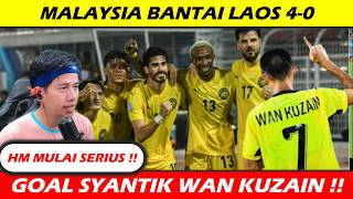 MALAYSIA THRASHES LAOS 4-0 || BEAUTIFUL GOAL BY WAN KUZAIN