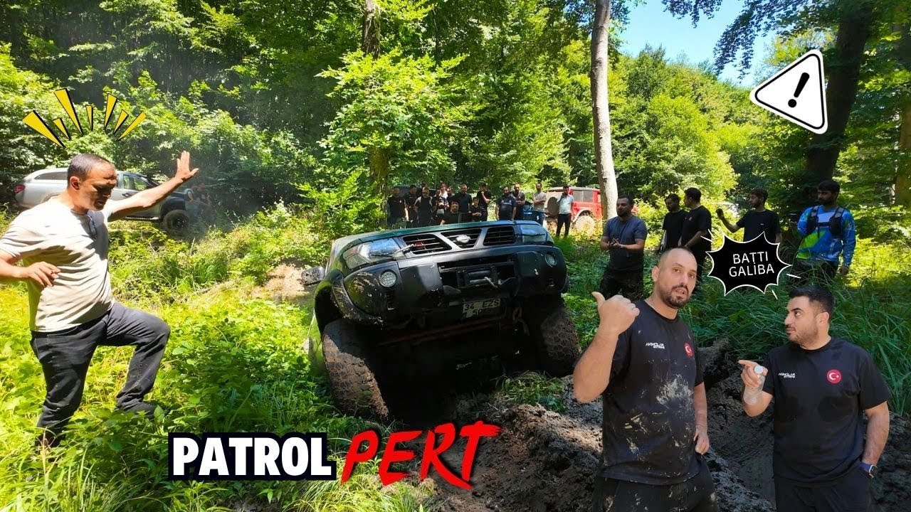 CORVETTE MOTORLU PATROL - 2JZ PATROL - M57 PATROL ORMAN PARKURU #akıncılarextreme