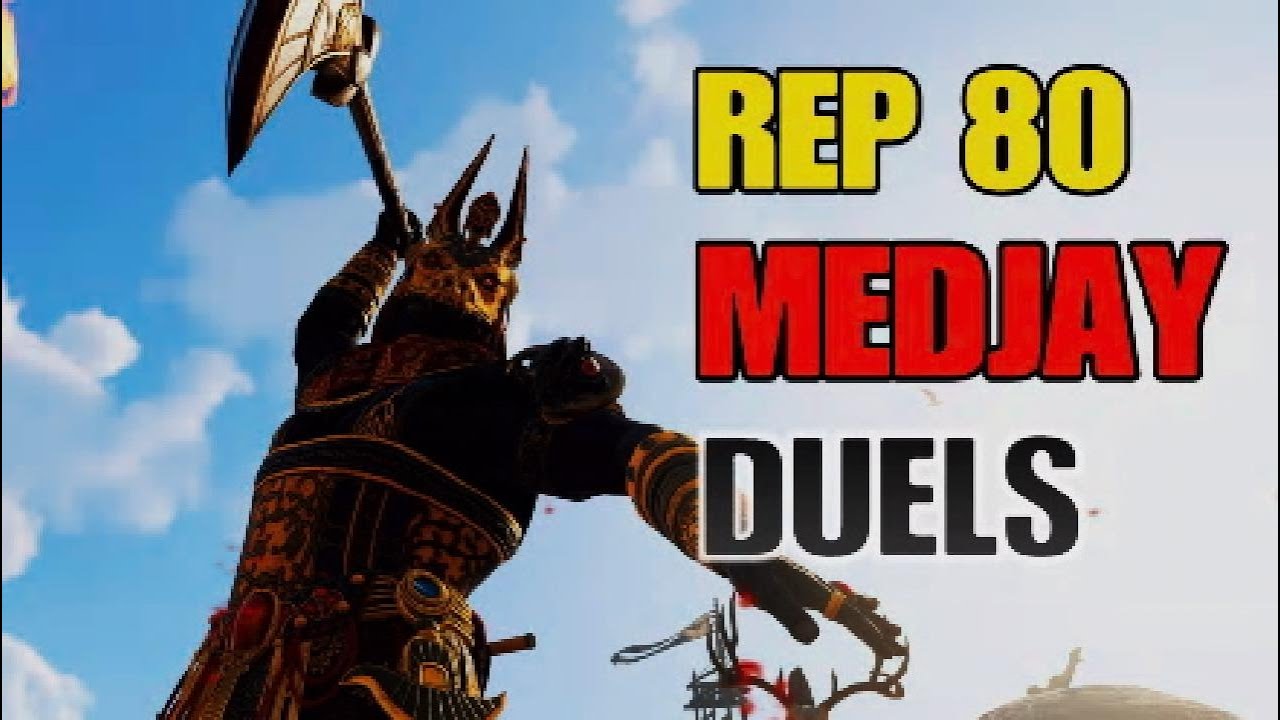 [For Honor] - Rep 80 Medjay Duels - I HATE WALLS! - YouTube